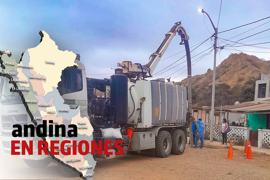 Andina en Regiones: Otass realiza limpieza de buzones de alcantarillado en Bocapán
